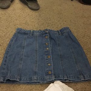 Denim skirt forever 21